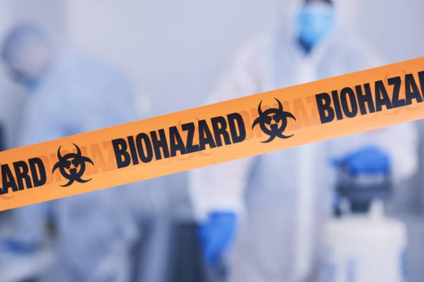 Professional Biohazard technician working in Arkdale, WI